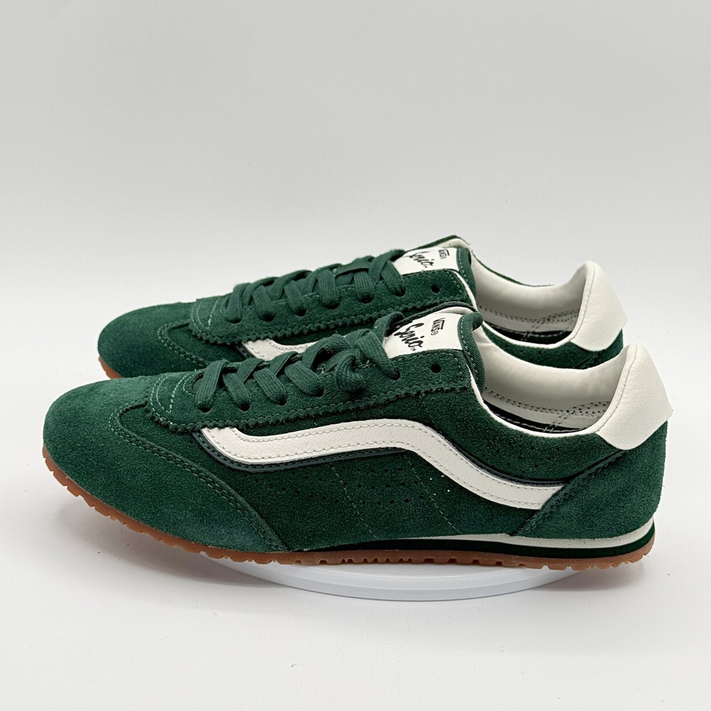 Vans Super Lowpro 'Emerald Green' / Size 7 Womens - Picture 6 of 10